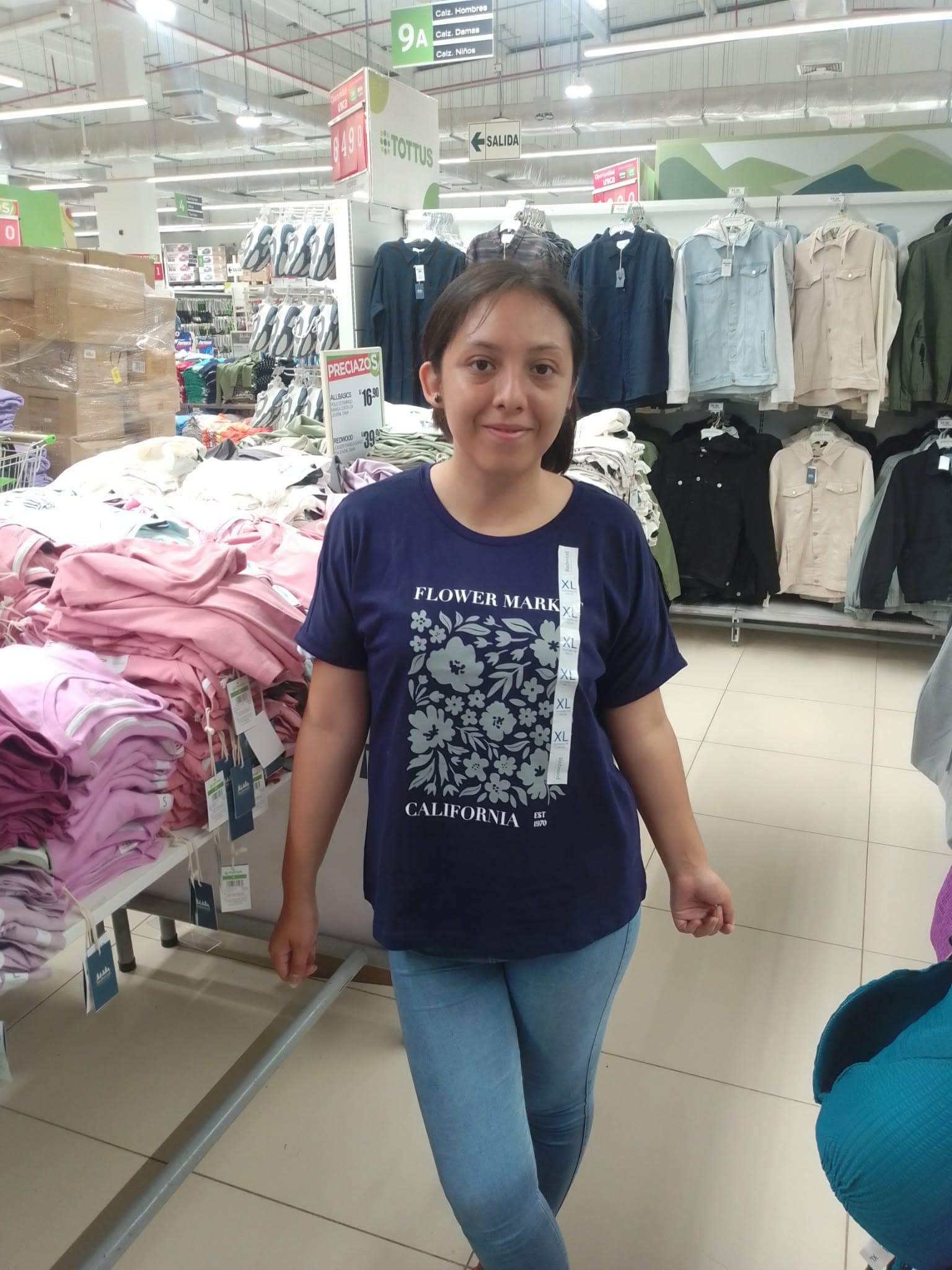 Hasta ver ropa en Tottus contigo se volvió un recuerdo hermoso.